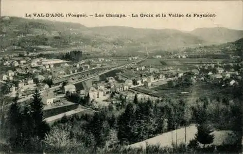 Ak Le Val-d'Ajol Vosges, Les Champs, La Croix und Faymont Valley