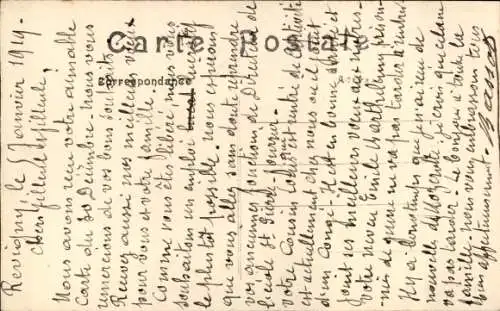 Ak Révigny Meuse, Rathaus, Bombardierung 1914