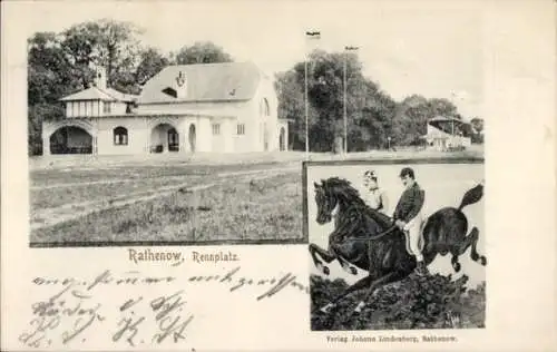 Ak Rathenow im Havelland, Rennplatz
