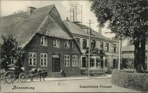 Ak Ahrensburg in Holstein, Post