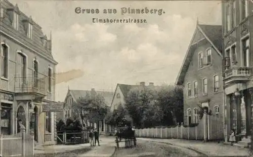 Ak Pinneberg in Holstein, Elmshornerstraße