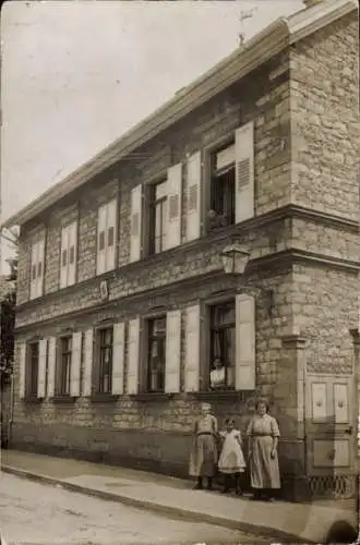 Foto Ak Guntersblum am Rhein, Wohnhaus