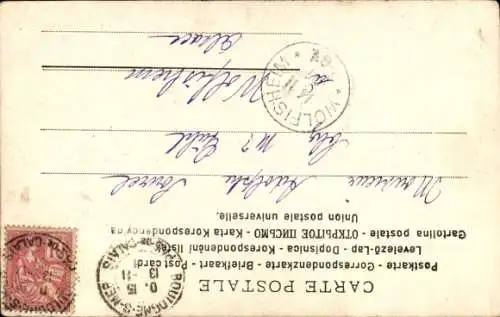 Ak Bildhauerin an der Arbeit, Büste, Modell, Wappen