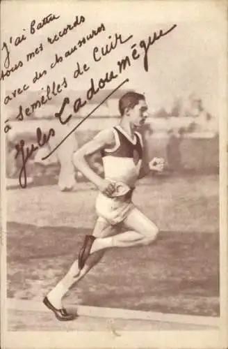 Ak Jules Ladoumègue, Leichtathlet, Läufer