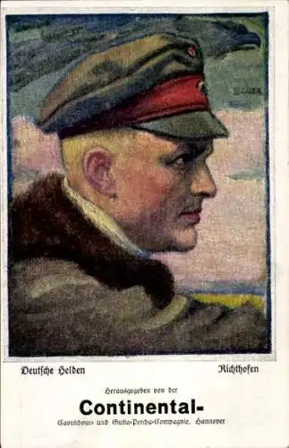 Künstler Ak Deutsche Helden Generalfeldmarschall Paul von Hindenburg,Continental