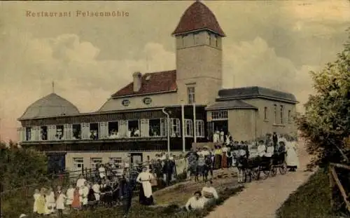 Ak Ebersbach in Sachsen, Restaurant Felsenmühle
