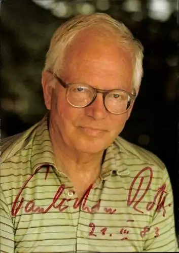 Ak Schauspieler Pau Edwin Roth, Portrait, Autogramm