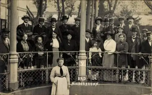 Foto Niederbronn les Bains Bad Niederbronn Elsass Bas Rhin, Gruppenportrait