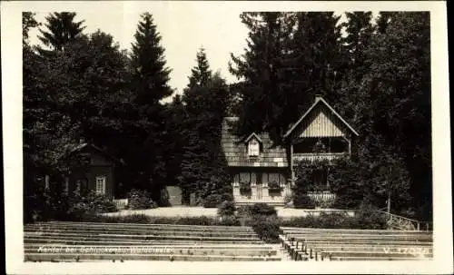 Ak Šluknov Schluckenau Ústecký kraj, Karltal, Waldtheater