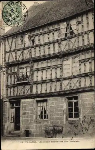 Ak Falaise Calvados, Ancienne Maison rue des Cordeliers