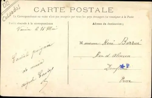 Ak Caen Calvados, Maison des Quatrans, Rue de Geole