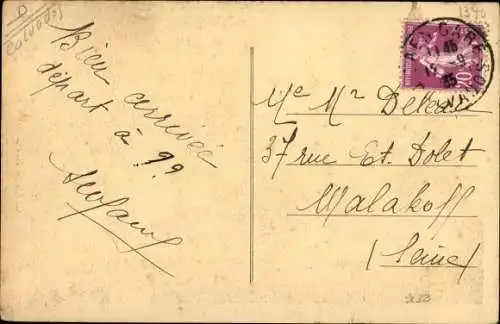 Ak Caen Calvados, La Rue Saint Jean