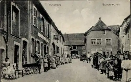 Ak Sarre Union Saarunion Elsass Bas Rhin, Heiligenberg