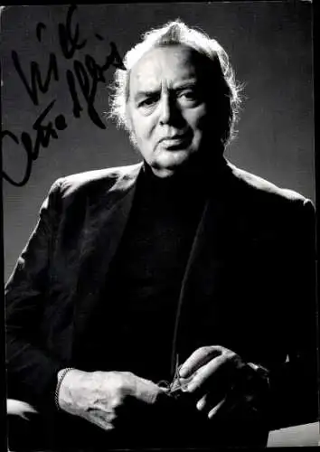 Ak Schauspieler Will Quadflieg, Portrait, Autogramm