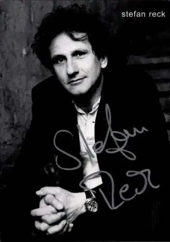 Ak Schauspieler Stefan Reck, Portrait, Autogramm