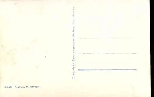 Ak Narva Narwa Estland, Kivitrepp
