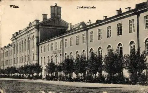 Ak Vilnius Wilna Litauen, Junkerschule
