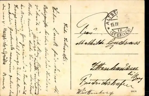 Ak Rheintal, Genossenschaftsweide, Schafe, Haus