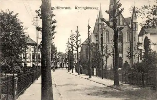 Ak Hilversum Nordholland Niederlande, Koninginneweg