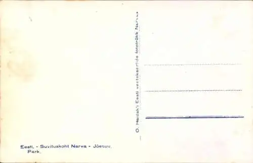 Ak Narva Narwa Estland, Park