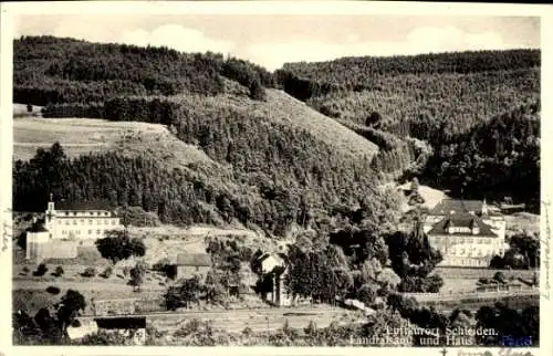 Ak Schleiden in der Eifel, Landratsamt, Haus