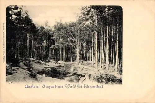 Ak Aachen, Augustiner Wald, Schönthal