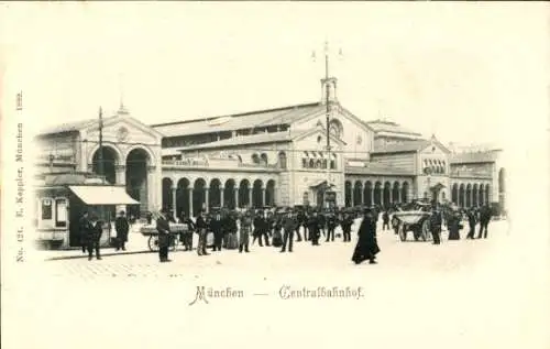 Ak München, Zentralbahnhof