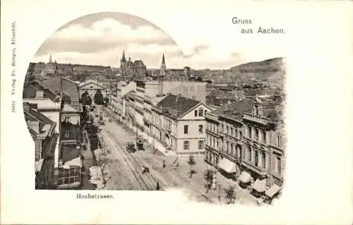 Ak Aachen, Hochstraße