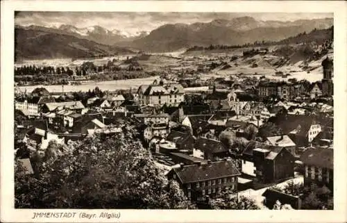 Ak Immenstadt im Allgäu Schwaben, Gesamtansicht