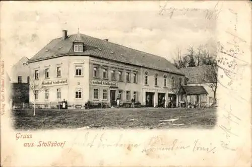 Ak Stollsdorf Königsfeld in Sachsen, Gasthof Stollsdorf