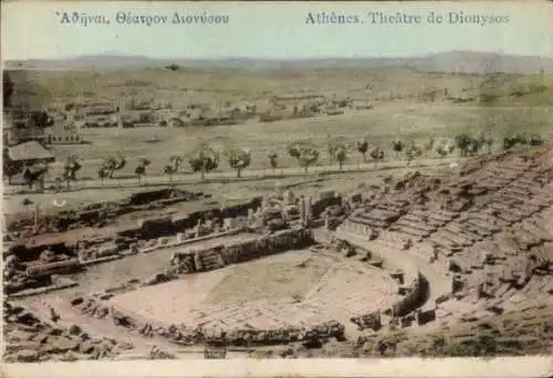 Ak Athen Griechenland, Theatre de Dionysos