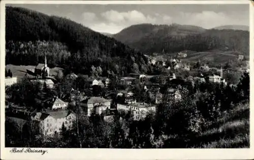 Ak Duszniki Zdrój Bad Reinerz Schlesien, Gesamtansicht