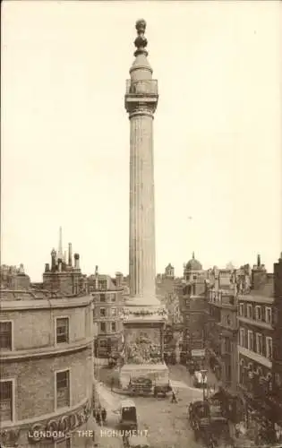 Ak London City England, Das Denkmal