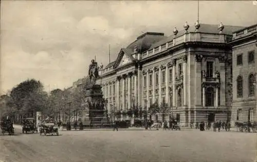 Ak Berlin Mitte, Unter den Linden, Königl. Bibliothek