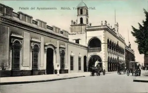 Ak Mérida Mexiko, Palacio del Ayuntamiento