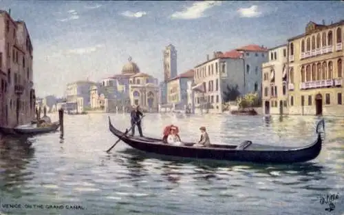 Künstler Ak Tuck & Sons, Vendig Veneto, Grand Canal