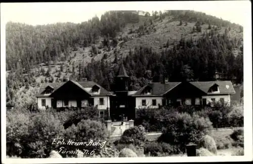 Foto Ak Türnitz in Niederösterreich, Erh. Heim-Auhof