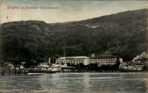 Ak Bregenz am Bodensee Vorarlberg, Offizierskasino