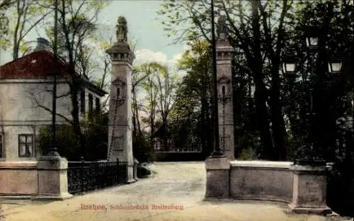 Ak Itzehoe in Holstein, Schlossbrücke Breitenburg