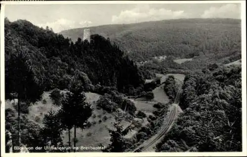 Ak Höhr Grenzhausen im Westerwald, Blick von der Ullmannsruh, Brexbachtal, Panorama