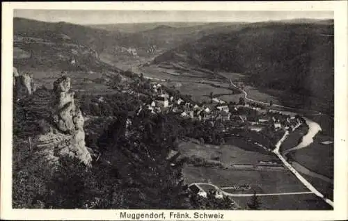 Ak Muggendorf Wiesenttal Fränkische Schweiz, Panorama