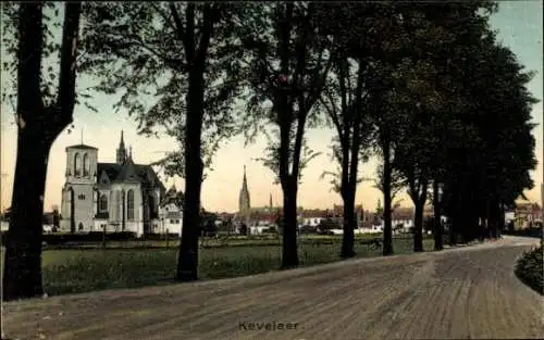 Ak Kevelaer am Niederrhein, Teilansicht