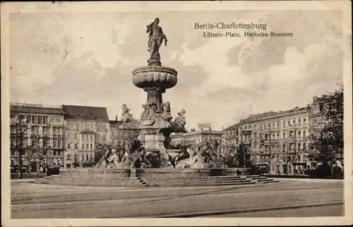 Ak Berlin Tiergarten, Lützowplatz, Herkulesbrunnen