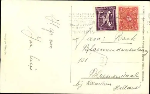 Ak Oberammergau in Oberbayern, Kirche, Kotel