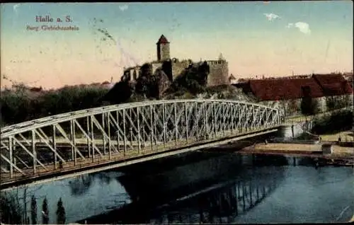 Ak Halle an der Saale, Burg Giebichenstein