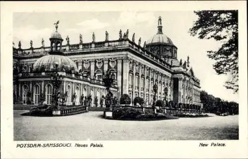 Ak Potsdam Sanssouci, Neues Palais