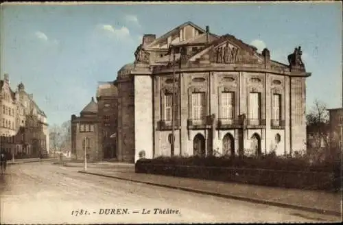 Ak Düren im Rheinland, Theater