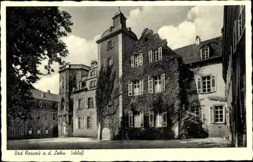 Ak Bad Nassau an der Lahn, Schloss