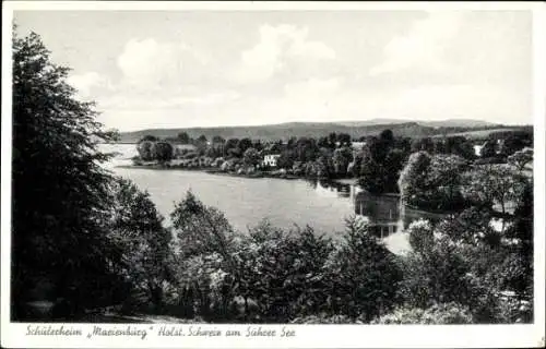 Ak Malente in Ostholstein, Schülerheim Marienburg, Sührer See