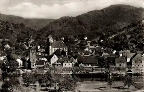 Ak Dausenau an der Lahn, Gesamtansicht